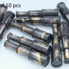 HANDMADE MARINE NAVY NAUTICAL BRASS TELESCOPE VINTAGE SPYGLASS SCOPE PIRATES 10"