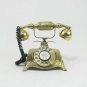 Vintage Rotary Dial Phone Victorian Telephone Brass Old Office Retro Home Decor
