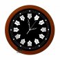 Wooden Antique Look Style Wall Clock, 15 inch, Brown