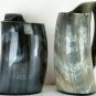 2 Mug Set Medieval Viking Steins Vintage Beer Steins Drinkware Collectibles Horn