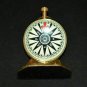 Vintage brass clock desk top antique table top collectible watch decorative gift