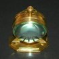 Vintage brass clock desk top antique table top collectible watch decorative gift