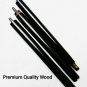 3 Fold Vintage Brass Wood Walking Stick Only For Cane Handle Only wooden shaft