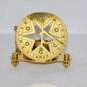 Antique vintage brass nautical maritime marine star sundial compass good gift