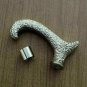 Vintage Style Designer Silver Brass Derby Handle For Walking Stick Cane Gift