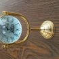 Vintage Style Table Top Desk Brass Clock Antique Collectible Watch Decorative