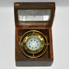 Antique vintage brass compass 4" nautical maritime gimbal compass decor gift