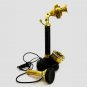 Candlestick brassTelephone Rotary Dial Old Retro Vintage Phone