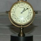 Vintage Table Desk Maritime Clock Brass Table Watch Antique 5 Inches