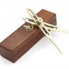Brass Proportional Divider Size 6 Inch And Polish With Wooden Box