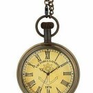 Nautical Brass Victoria London 1876 Pocket Watch Antique Collectible Vintage Itm