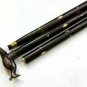 VINTAGE BRASS HANDLE PEACOCK DESIGN WOODEN CANE WALKING STICK ANTIQUE STYLE GIFT