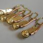 Solid Brass Ship bosun whistle key chain key ring Christmas gift lot of 5 Pcs
