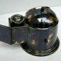 Antique vintage brass binnacle gimbal compass and oil lamp nautical ship gift