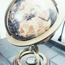 Antique Nautical Brass 12" world Globe & map With Compass Nautical Desktop Decor