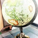 Antique Brass 12" Terrestrial world Globe & map Nautical Desktop Table Top Globe