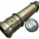 Telescope Marine Antique Brass Pirate Spyglass Vintage Scope