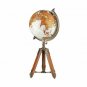 World Map Globe Atlas with tripod stand Nautical Home Decorative Globe Gift