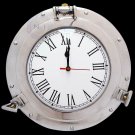 Aluminium Ship Porthole Wall Clock Nautical Hanging Home Decor Marine Porthole