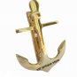 Handmade Beautiful Anchor Door Knocker ~ Nautical Shiny Brass - Home Decorative