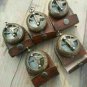 Compass PUSH BUTTON (Lot of 5 pcs)