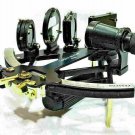 Tamaya Working Black Brass Nautical Sextant-Vintage Navigation Antique Style