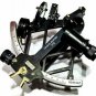 Tamaya Working Black Brass Nautical Sextant-Vintage Navigation Antique Style
