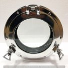12Canal Boat Porthole Window Silver Nickel Door Window Glass Porthole Home Decor