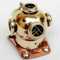 Antique Brass Mini Divers Helmet Antique U.S. Navy Helmet Keychain LOT of 10 Pcs