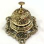 Vintage Solid Brass Ornate Table Bell Vintage Desk Decorative Office/Hotel Decor
