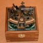 Marine Sextant German Working Nautical Collectible Antique with wooden box