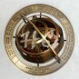 8" Antique Style Brass Armillary Sphere Astrolabe Nautical Marine Tabletop Globe