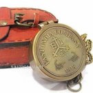 Brass Compass Engraved 1818 East India Company -Personalized Compass, gift