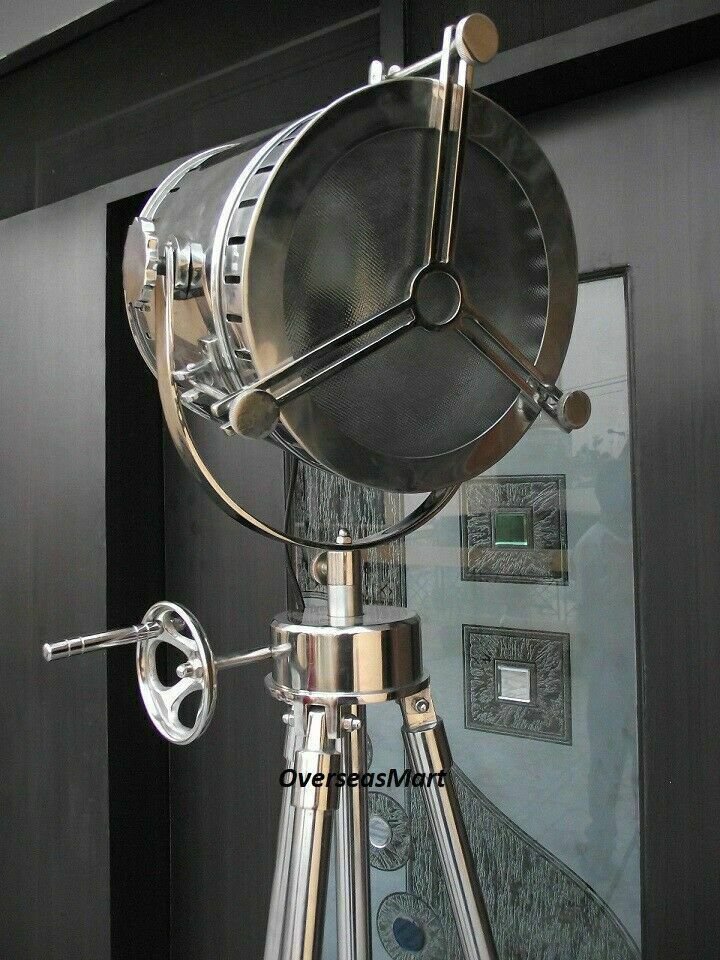 Photography Floor Studio Lamp Spot Searchlight W/ Tripod Stand Electric Light