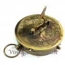 Vintage Git Boy/Girl Outdoor Hiking Sun-Watch Compass Sundial Camping Compass