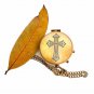 Antique Brass Dad Engraved Gift Compass Pocket Compass