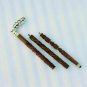 Antique working Design Walking Stick Victorian Handle Brass Wooden Cane