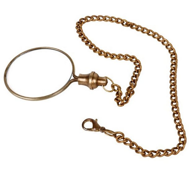 Brass Pocket Magnifier, Hand magnifier, Brass Magnifier, Handheld magnifier,...