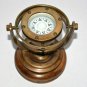 brass nautical gimbal compass vintage ship's binnacle gimballed compass.