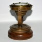 brass nautical gimbal compass vintage ship's binnacle gimballed compass.