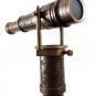 Telescope  Brass Top Wood Walking Stick Cane Compass Antique Gift Parents