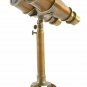 Antique Marine Table Standing Brass Telescope Binacular With Tripod style Gift