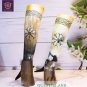 Set of 2 Viking Drinking Horn With Stand Handcrafted Drinking Tankard Viking Hor