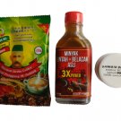 16 x Al-Ambiak Coffee & 30ml Leech Oil & 5ml Gambir Sarawak Gel Combo Deal
