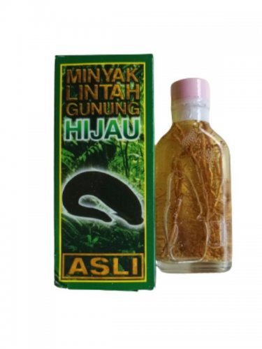 5 Bottles Green Mountain Leech Oil Glass Bottle 30ml All Organic for Strong Erections & Enlargement
