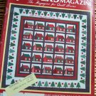 Quilter's Newsletter Nov-Dec 1987 Thanksgiving, Christmas, Miniature quilts -patterns, techniques