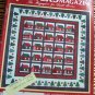 Quilter's Newsletter Nov-Dec 1987 Thanksgiving, Christmas, Miniature quilts -patterns, techniques