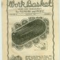 Workbasket November 1947 Knit crochet Tatting Projects