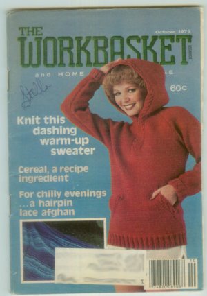 Workbasket October 1979 Needlework, Sewing, Crafts, Foods, Gardening