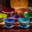 Tibetan Singing Bowl Set - Meditation Himalayan Chakra Bowl Set From Nepal - 7 Singing bowl Set